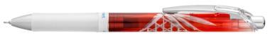 Pentel zselés rollertoll nyomógombos tűhegyű EnerGel Kiriko Edition 72 darabos display 0,5 mm - kék